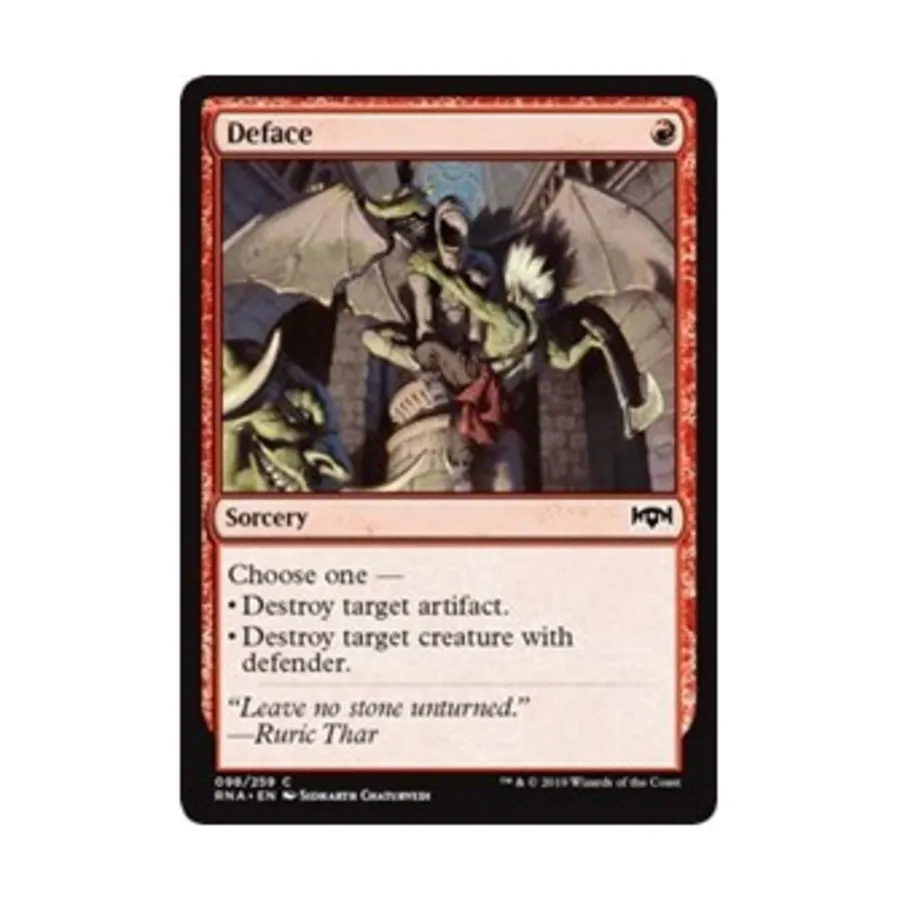 CCG Дефейс (С), MTG - Ravnica Allegiance
CCG Дефейс (С), MTG - Ravnica Allegiance