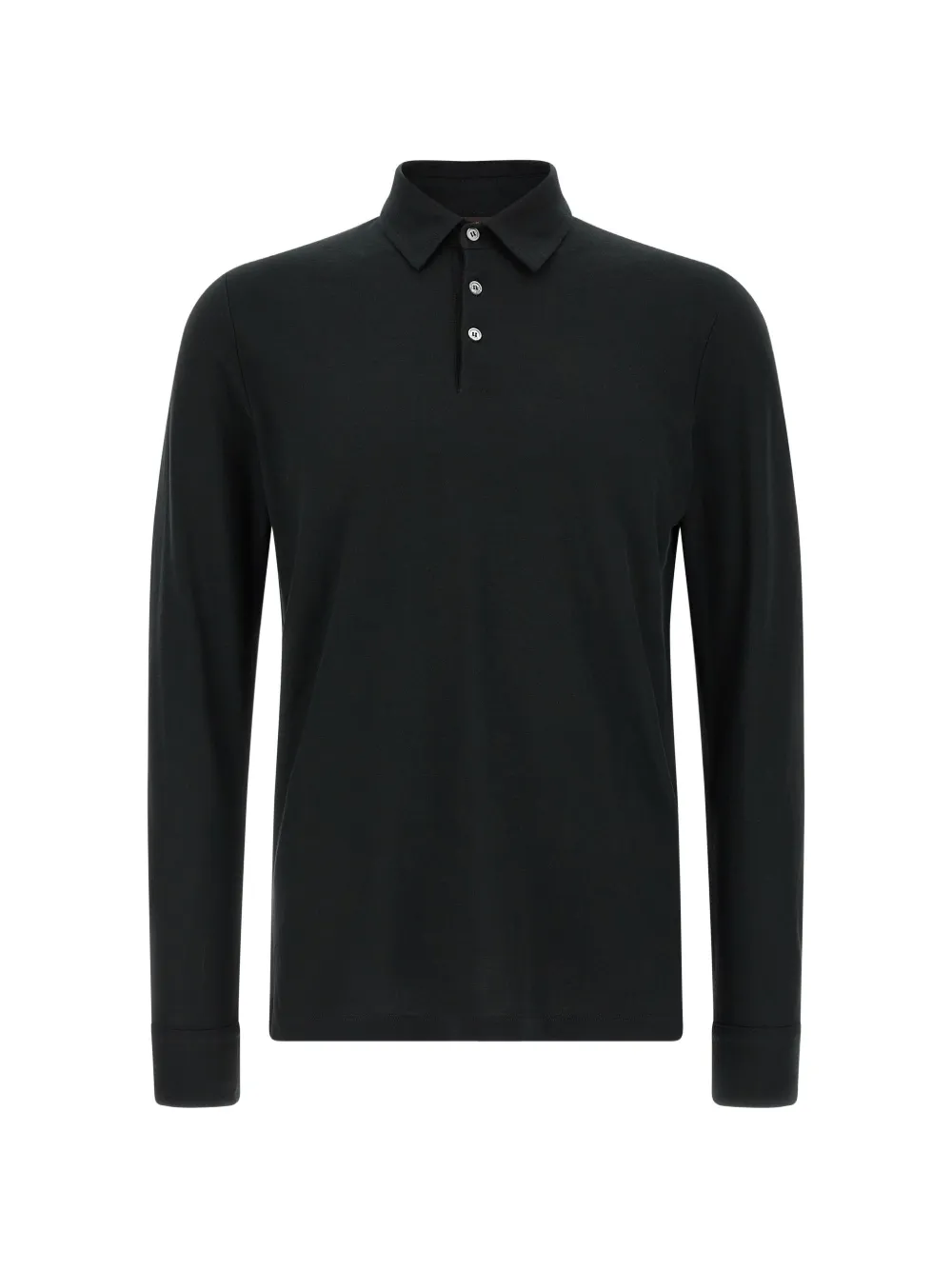 Поло с манжетами на рукавах Zanone, черный
Поло с манжетами на рукавах Zanone, черный
