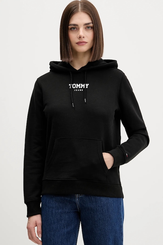 Хлопковая толстовка Tommy Jeans, черный
Хлопковая толстовка Tommy Jeans, черный
