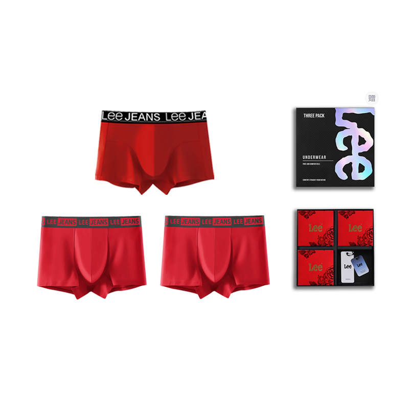 Мужские трусы боксеры упаковка 3 штуки Lee, красный
Мужские трусы боксеры упаковка 3 штуки Lee, красный