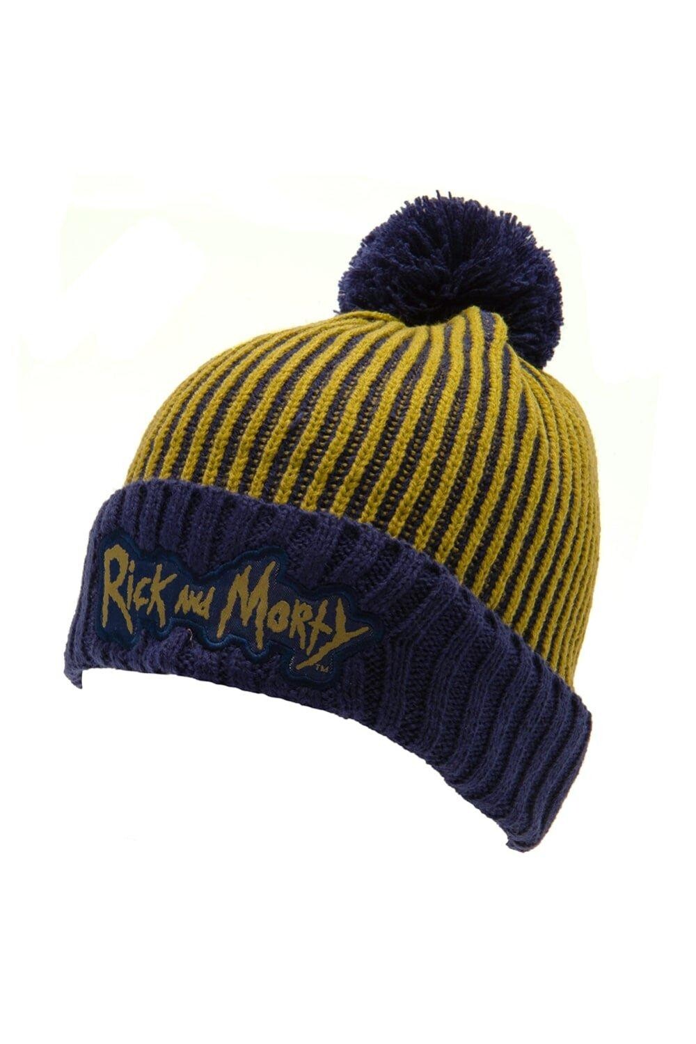 Трикотажная шапка-бини с помпоном Rick & Morty, синий
Трикотажная шапка-бини с помпоном Rick & Morty, синий
