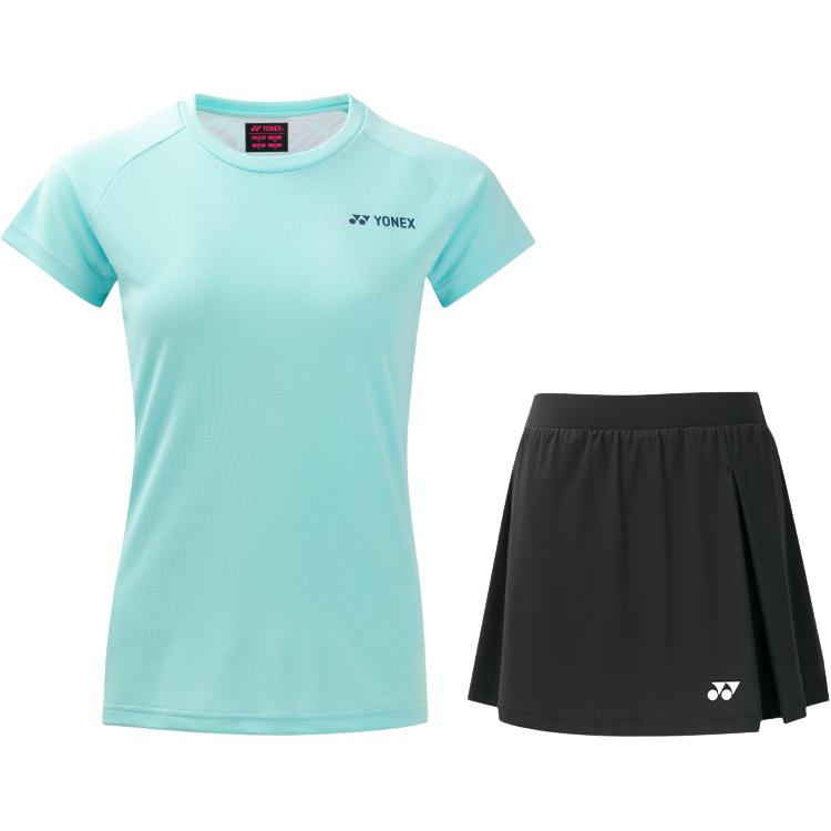 YONEX Повседневный костюм для женщин Turquoise топ + Black низ
YONEX Повседневный костюм для женщин Turquoise топ + Black низ