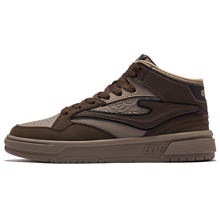 Erke Мужские высокие скейтбордические кроссовки с износостойким покрытием, цвет "сухое дерево", серый, темно-сандаловое дерево
Erke Мужские высокие скейтбордические кроссовки с износостойким покрытием, цвет "сухое дерево", серый, темно-сандаловое дерево