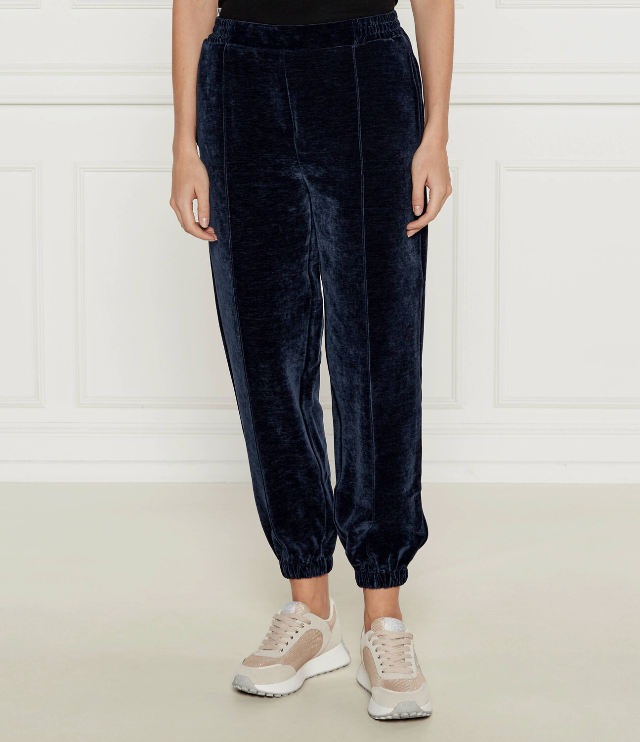 Спортивные брюки Twinset U&B Loose fit, темно-синий 
Спортивные брюки Twinset U&B Loose fit, темно-синий