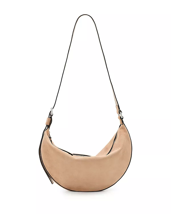 Замшевая сумка через плечо Halfmoon Allsaints, бежевый
Замшевая сумка через плечо Halfmoon Allsaints, бежевый
