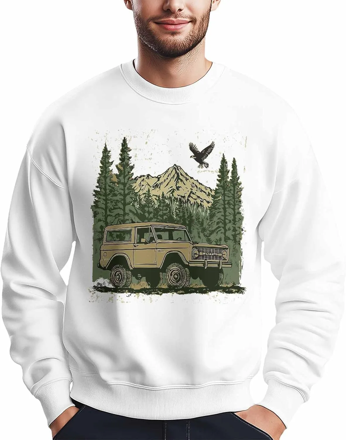 Мужской свитшот с принтом Forest Eagle Car Off-road Winvebermior
Мужской свитшот с принтом Forest Eagle Car Off-road Winvebermior