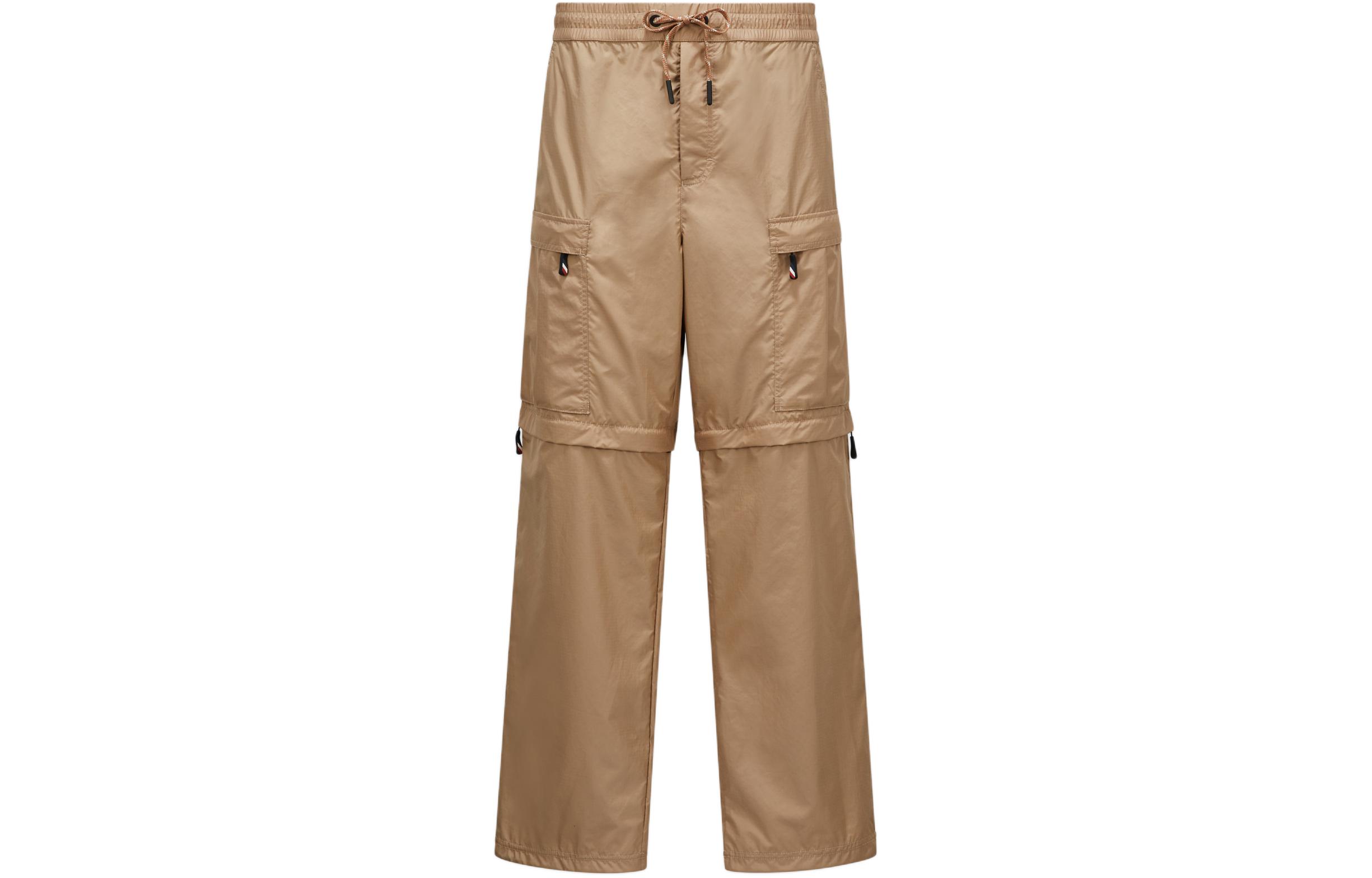 Рипстоп прямые брюки Moncler, бежевый
Рипстоп прямые брюки Moncler, бежевый