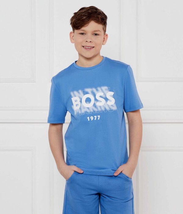 Футболки Regular fit Boss Kidswear, синий
Футболки Regular fit Boss Kidswear, синий