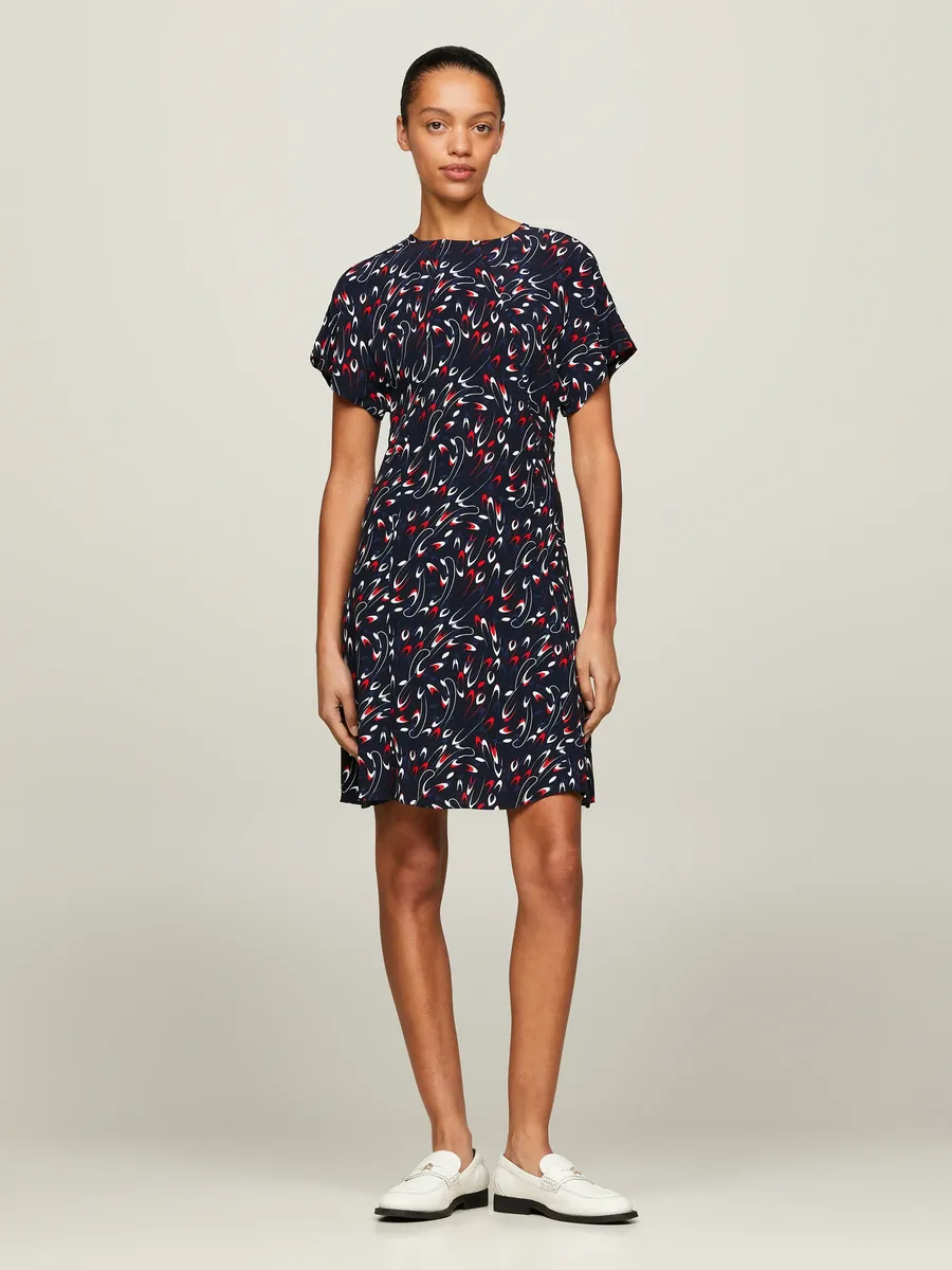 Платье-блузка Tommy Hilfiger "SMALL RIBBON F&F SS SHORT DRESS", с узором по всей поверхности, цвет Desert Sky
Платье-блузка Tommy Hilfiger "SMALL RIBBON F&F SS SHORT DRESS", с узором по всей поверхности, цвет Desert Sky