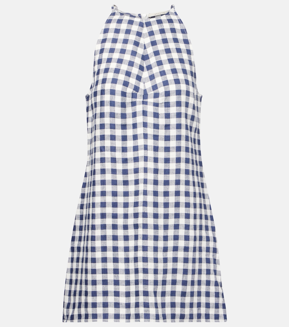Антикварное мини-платье из льна в клетку Asceno, Navy Ecru Check
Антикварное мини-платье из льна в клетку Asceno, Navy Ecru Check