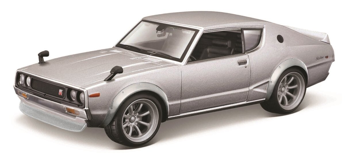 Maisto Nissan Skyline 2000Gt-R (Kpgc 110) в сборе 1/24 39310
Maisto Nissan Skyline 2000Gt-R (Kpgc 110) в сборе 1/24 39310