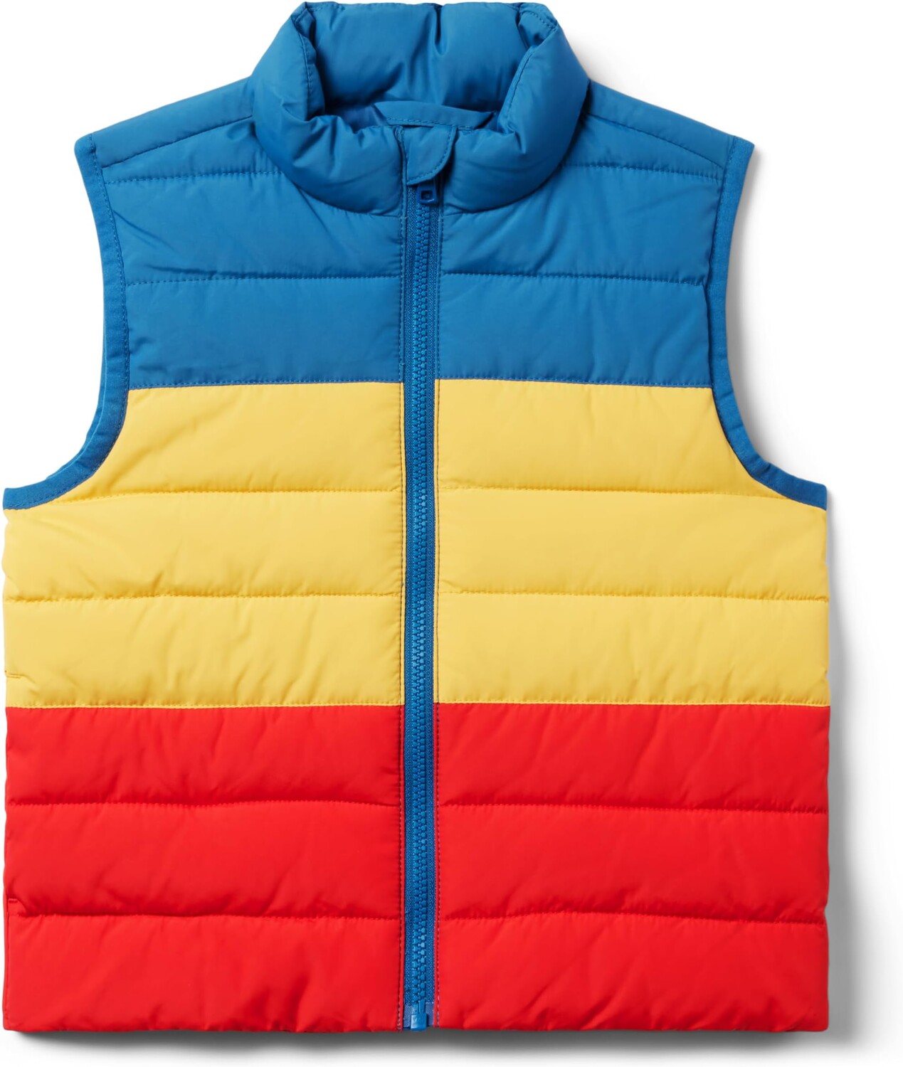 Пуховик Janie and Jack Color-Block Puffer Vest, цвет Multicolor 
Пуховик Janie and Jack Color-Block Puffer Vest, цвет Multicolor