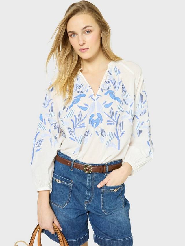 Utesa топ с цветочным принтом Gerard Darel, White/Blue
Utesa топ с цветочным принтом Gerard Darel, White/Blue