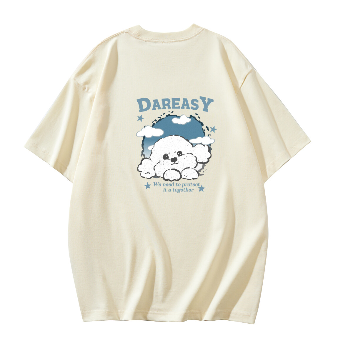 Футболка Dareasy унисекс, Бежевый
Футболка Dareasy унисекс, Бежевый