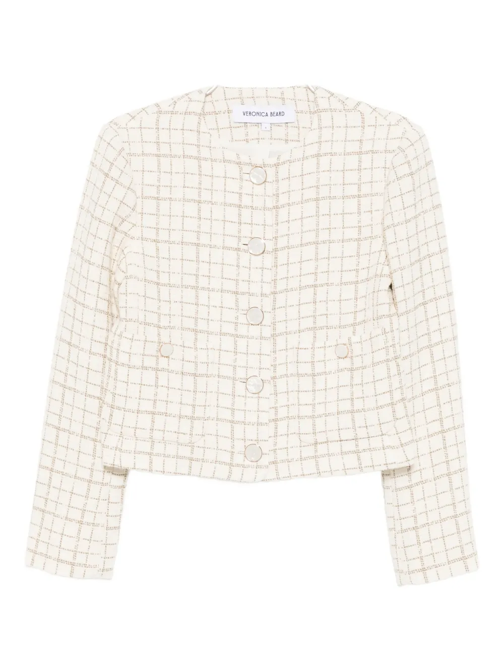 Твидовый пиджак Андреа Veronica Beard, нейтральный
Твидовый пиджак Андреа Veronica Beard, нейтральный