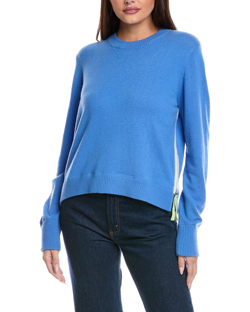 Амелия Айла Свитер с боковой молнией из кашемира &Isla, синий
Амелия Айла Свитер с боковой молнией из кашемира &Isla, синий