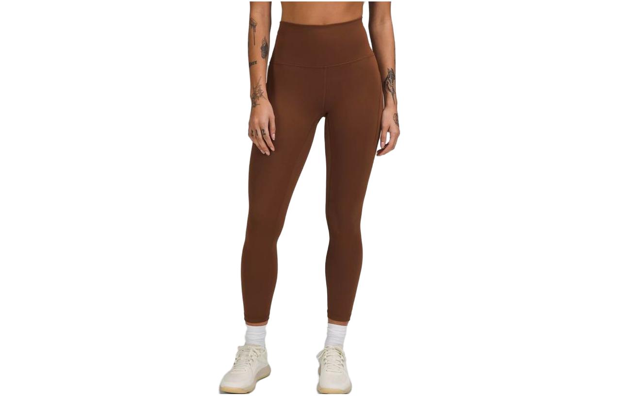 Wunder Train Cropped Performance Leggings Lululemon, коричневый
Wunder Train Cropped Performance Leggings Lululemon, коричневый