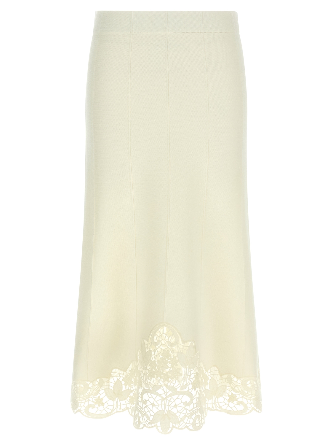 Юбка с вставками из органзы TWIN SET, белый
Юбка с вставками из органзы TWIN SET, белый