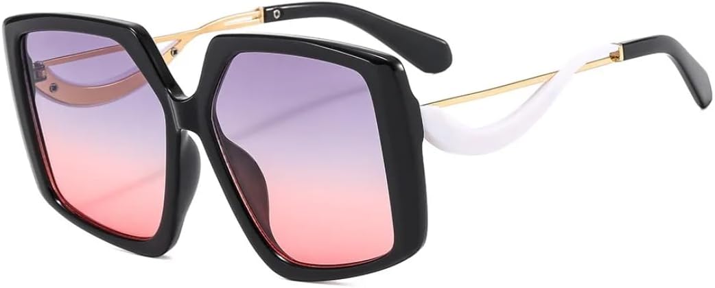 Солнцезащитные очки для мужчин и женщин - защита UV400 - большая оправа, линзы ярких цветов, для занятий спортом на открытом воздухе и вождения DSVIGF, Black Grey Pink
Солнцезащитные очки для мужчин и женщин - защита UV400 - большая оправа, линзы ярких цветов, для занятий спортом на открытом воздухе и вождения DSVIGF, Black Grey Pink