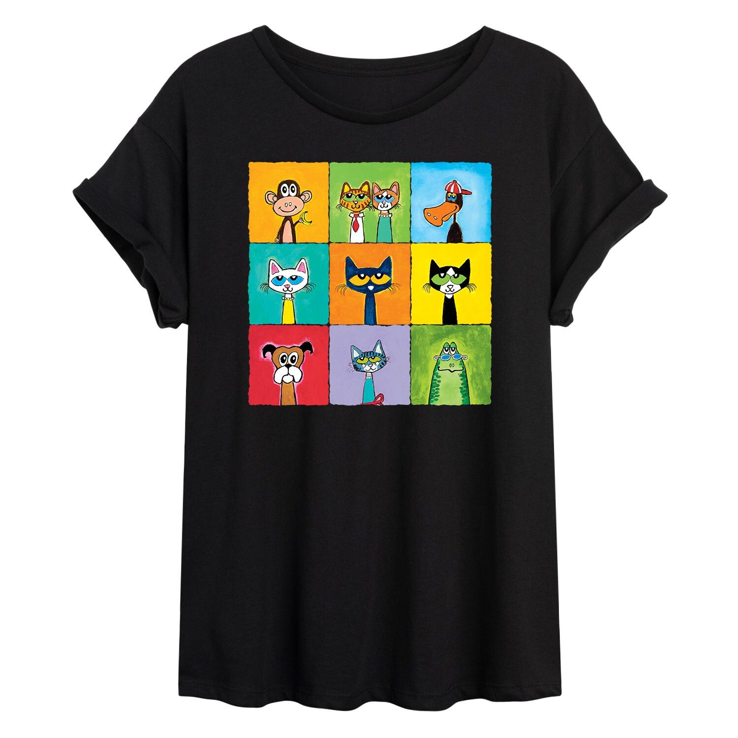 Детская футболка большого размера с рисунком Pete The Cat Collage Licensed Character
Детская футболка большого размера с рисунком Pete The Cat Collage Licensed Character