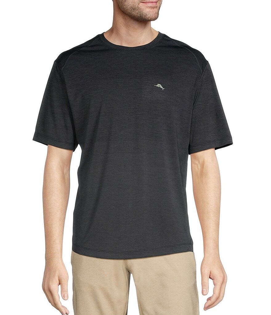 Tommy Bahama IslandZone Футболка Oasis с короткими рукавами и эффектом омбре, черный
Tommy Bahama IslandZone Футболка Oasis с короткими рукавами и эффектом омбре, черный