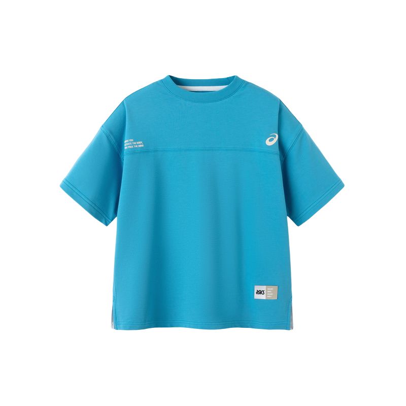 Футболка в японском стиле Asics голубая подростковая
Футболка в японском стиле Asics голубая подростковая