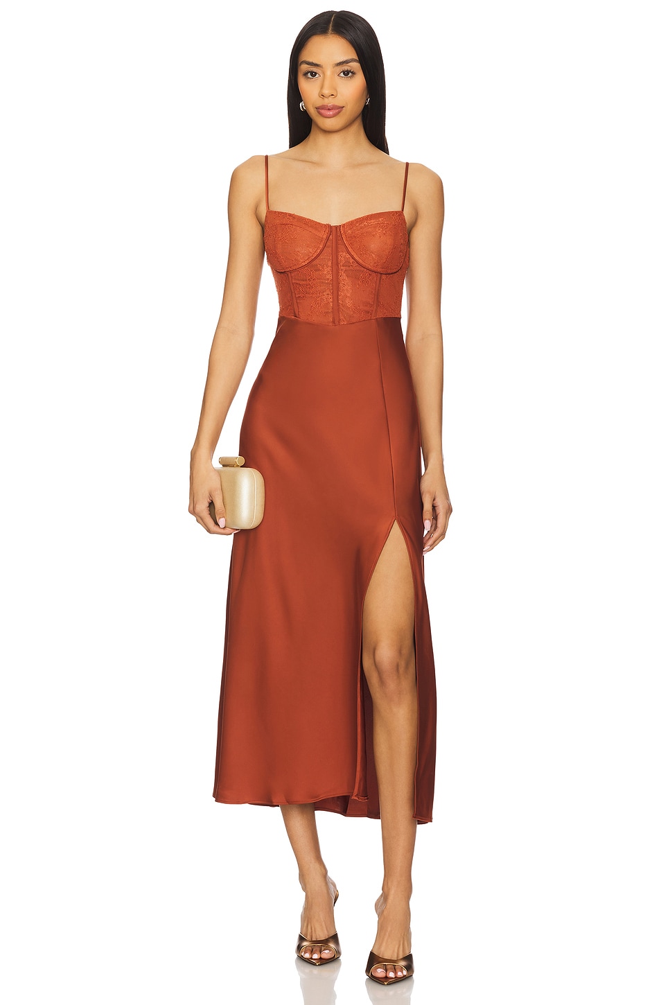 Платье бюстье Astr The Label, rust
Платье бюстье Astr The Label, rust