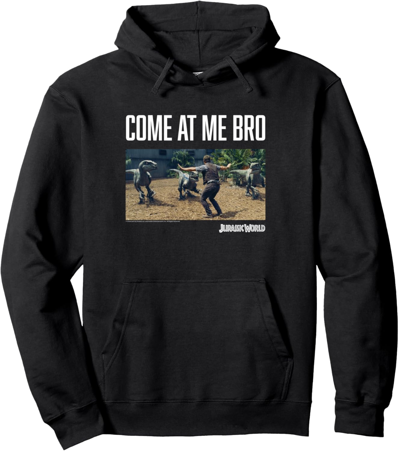 Худи Jurassic World Owen Grady & Velociraptors Come At Me Bro, черный
Худи Jurassic World Owen Grady & Velociraptors Come At Me Bro, черный