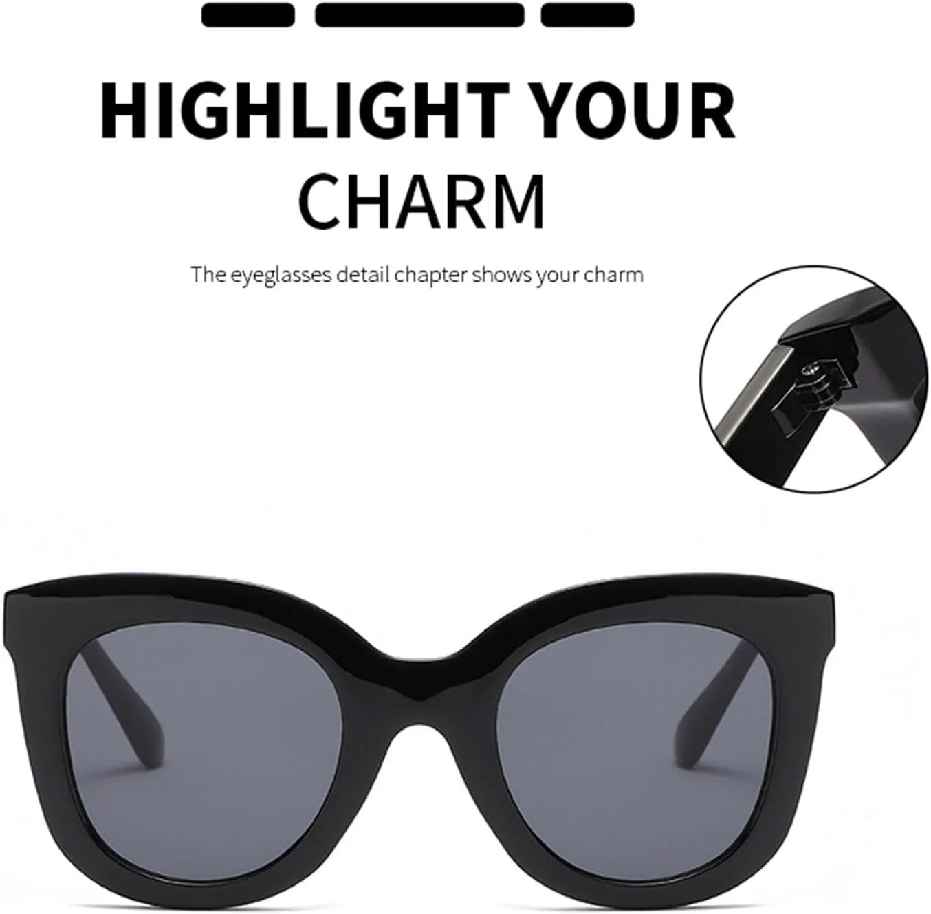 Винтажные женские солнцезащитные очки, солнцезащитные очки для мужчин с защитой от УФ-излучения UV400, классические коричневые и черные очки generic, Black
Винтажные женские солнцезащитные очки, солнцезащитные очки для мужчин с защитой от УФ-излучения UV400, классические коричневые и черные очки generic, Black