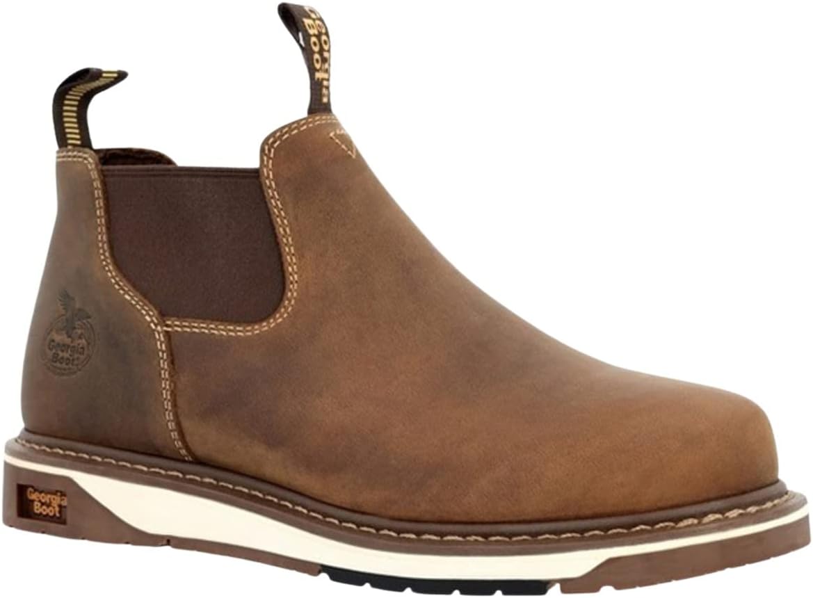 Ботинки Georgia Boot AMP LT Wedge Work Romeo, коричневый
Ботинки Georgia Boot AMP LT Wedge Work Romeo, коричневый