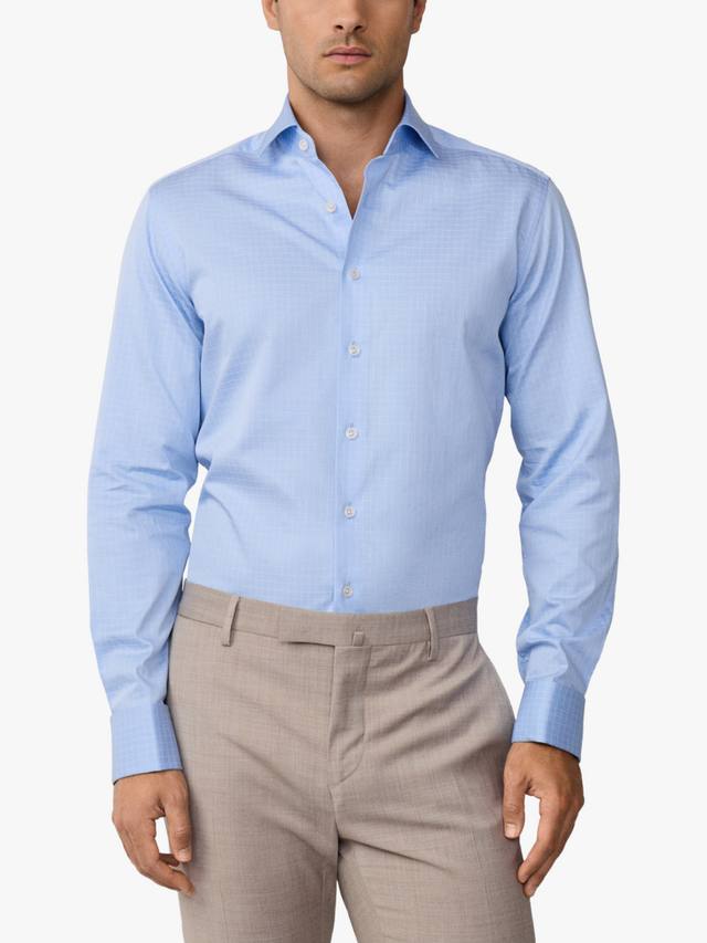 Хлопковая полосатая рубашка с длинными рукавами Hackett London, Sky Blue
Хлопковая полосатая рубашка с длинными рукавами Hackett London, Sky Blue