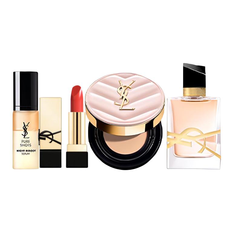 Набор образцов тональных средств Easy to Blend Natural из четырех предметов SAINT LAURENT, Four-piece set of foundation
Набор образцов тональных средств Easy to Blend Natural из четырех предметов SAINT LAURENT, Four-piece set of foundation