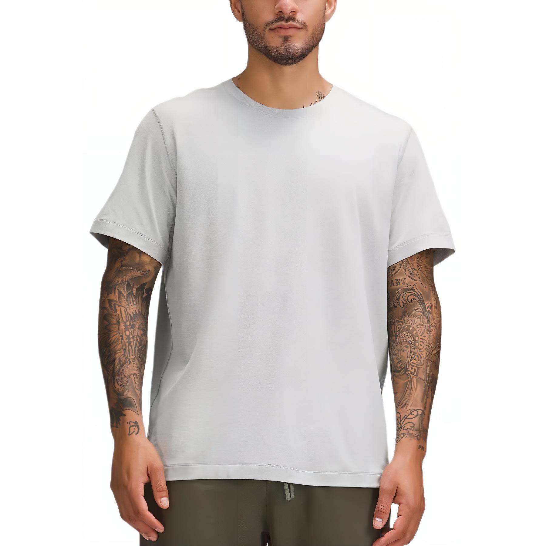 Футболка мужская Soft Jersey с коротким рукавом Lululemon, серебро
Футболка мужская Soft Jersey с коротким рукавом Lululemon, серебро