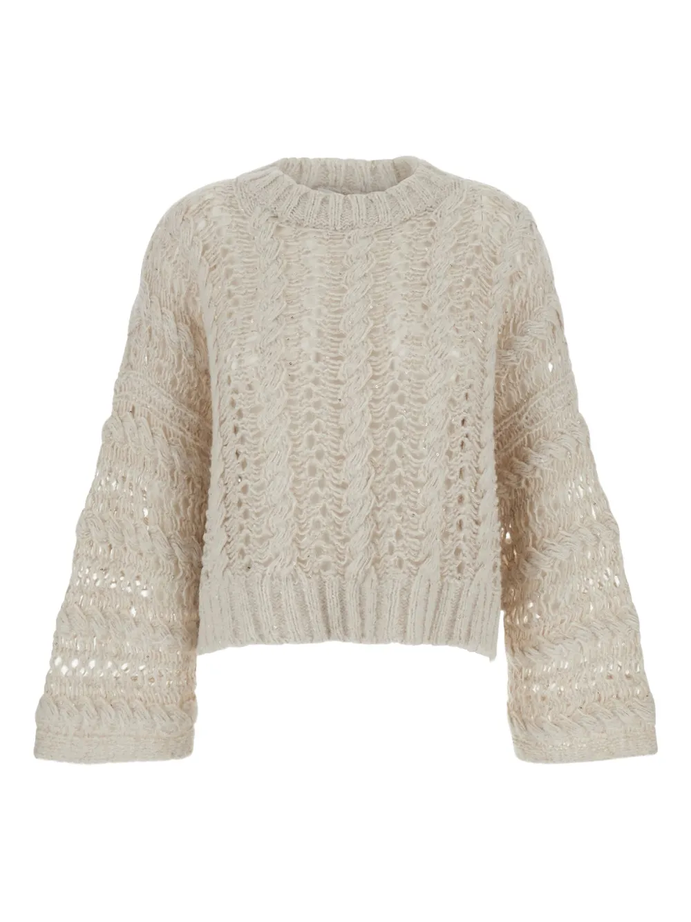 Свитер с круглым вырезом Antonelli, нейтральный
Свитер с круглым вырезом Antonelli, нейтральный