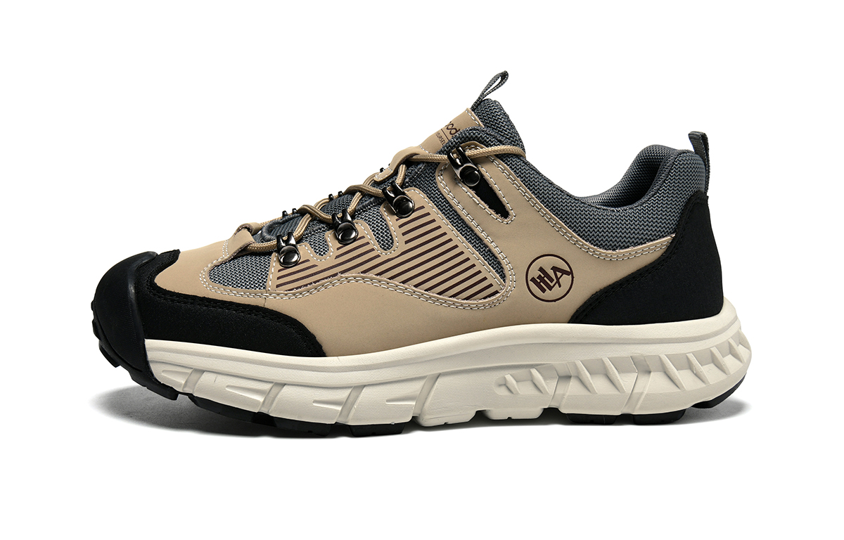 HLA Рабочие ботинки мужские низкие серые/черно-коричневые
HLA Рабочие ботинки мужские низкие серые/черно-коричневые