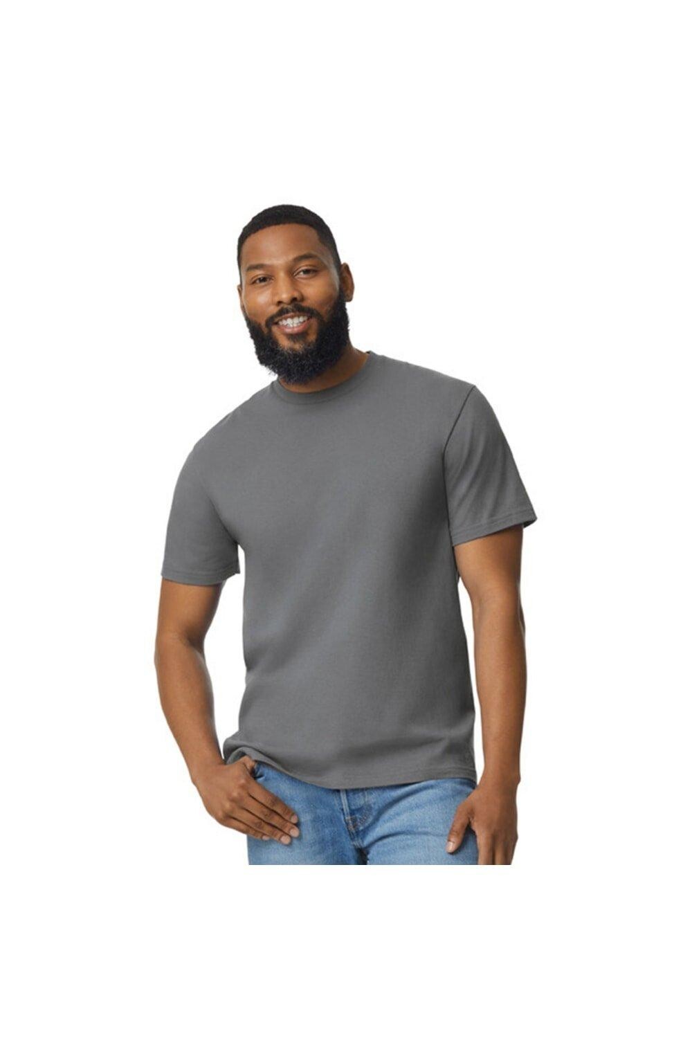 Футболка Softstyle средней плотности Gildan, серый 
Футболка Softstyle средней плотности Gildan, серый