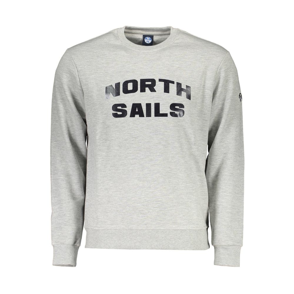 Коричневый хлопковый мужской свитер North Sails 
Коричневый хлопковый мужской свитер North Sails