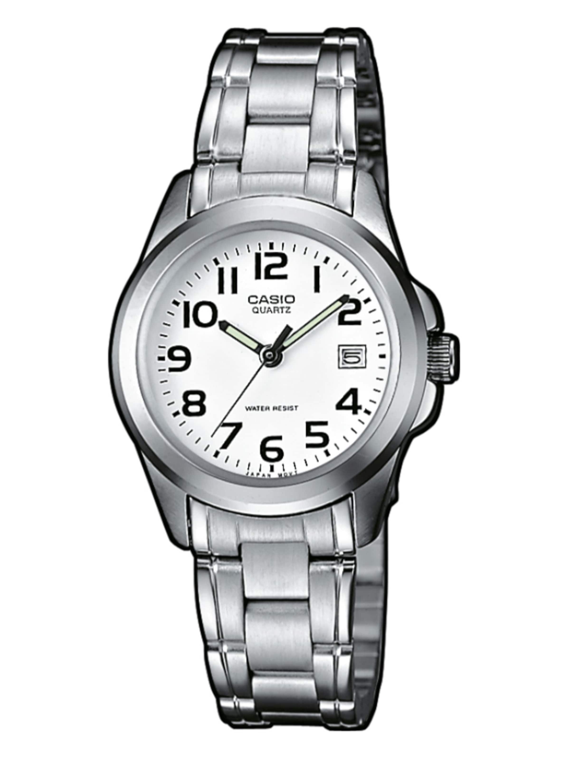 CASIO Серебряные аналоговые часы
CASIO Серебряные аналоговые часы