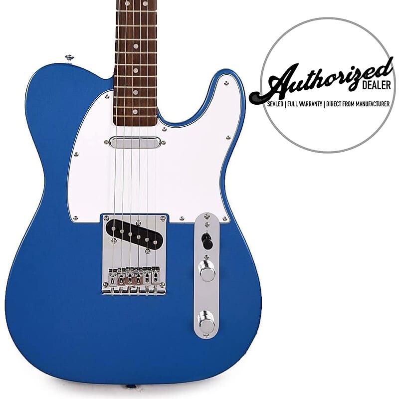 Электрогитара Fender Squier Affinity Telecaster Laurel Neck Electric Guitar - Lake Placid Blue
Электрогитара Fender Squier Affinity Telecaster Laurel Neck Electric Guitar - Lake Placid Blue