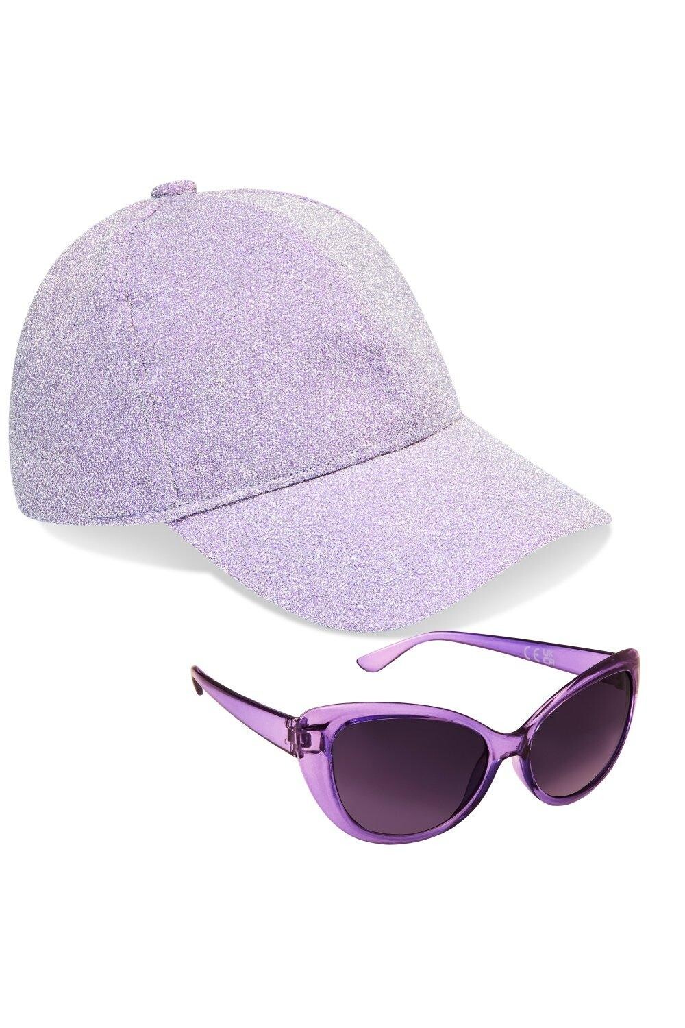 Кепка с люрексом и комплект солнцезащитных очков CityComfort, фиолетовый
Кепка с люрексом и комплект солнцезащитных очков CityComfort, фиолетовый