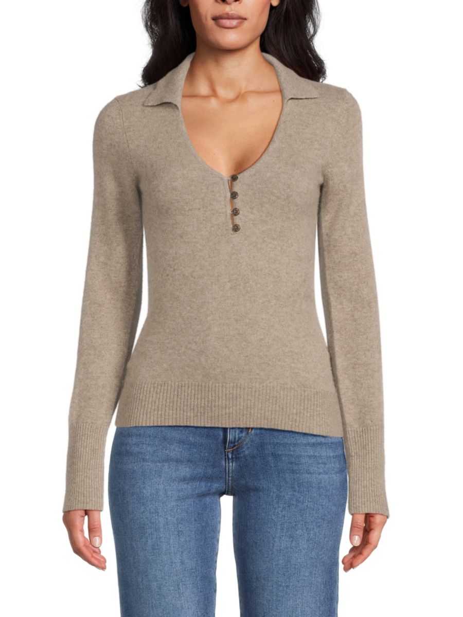 Кашемировое поло с длинным рукавом Naadam, цвет Timber
Кашемировое поло с длинным рукавом Naadam, цвет Timber