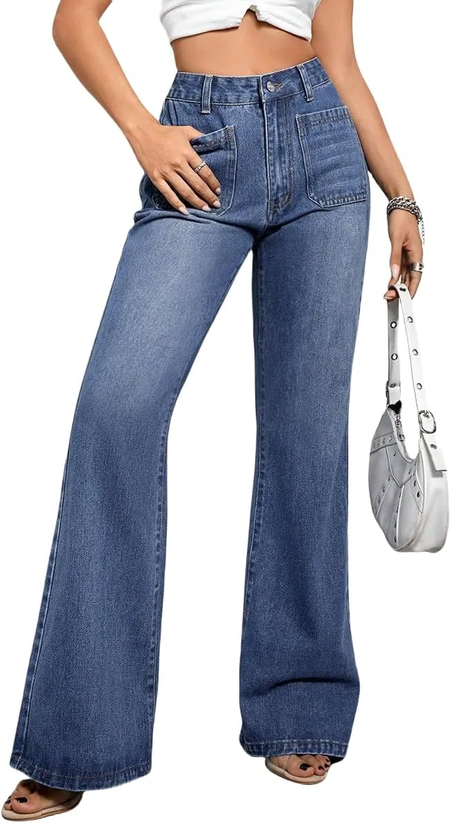 Женские джинсы slim-fit с карманами и молнией
Женские джинсы slim-fit с карманами и молнией