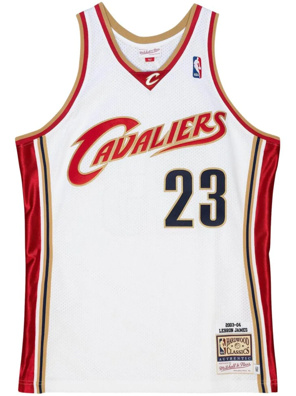 Топ NBA Cleveland Cavaliers 03 LeBron James Mitchell & Ness, белый
Топ NBA Cleveland Cavaliers 03 LeBron James Mitchell & Ness, белый