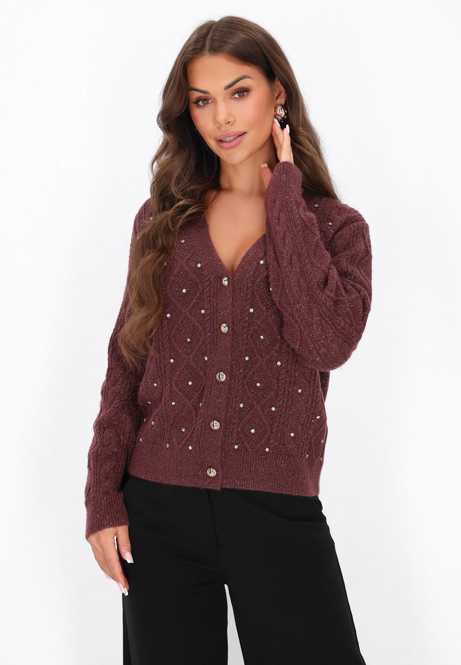 Кардиган faina Cardigan, Burgundy/Red
Кардиган faina Cardigan, Burgundy/Red