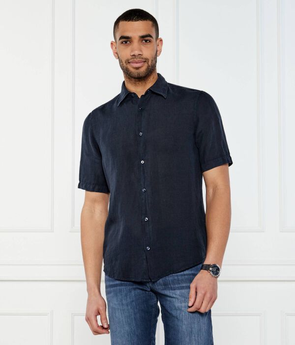 Льняная рубашка rash_2_m Regular fit Boss Orange, синий
Льняная рубашка rash_2_m Regular fit Boss Orange, синий