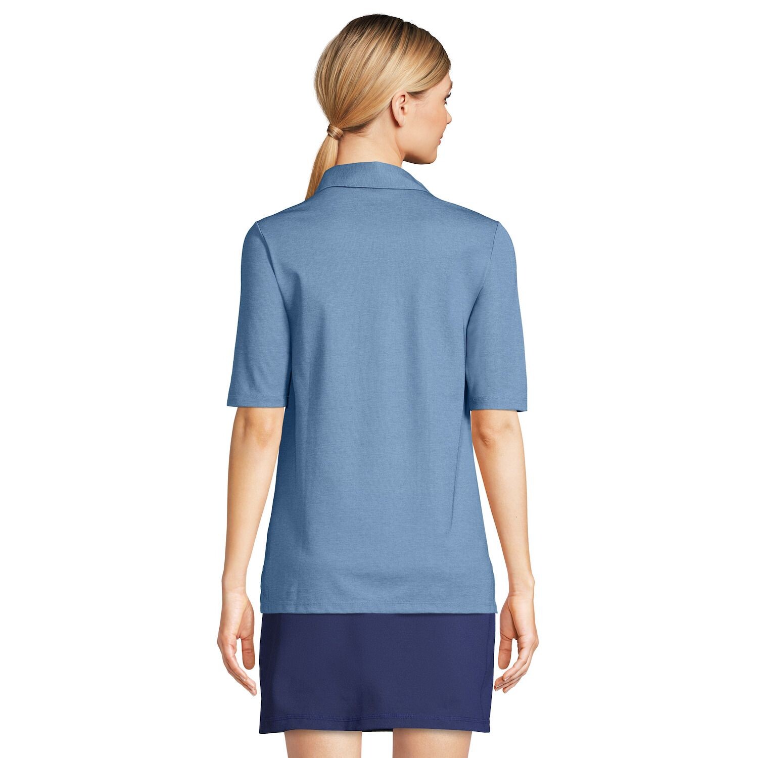 Женская футболка-поло из пике с рукавами до локтя Lands End Performance Lands' End, черный
Женская футболка-поло из пике с рукавами до локтя Lands End Performance Lands' End, черный