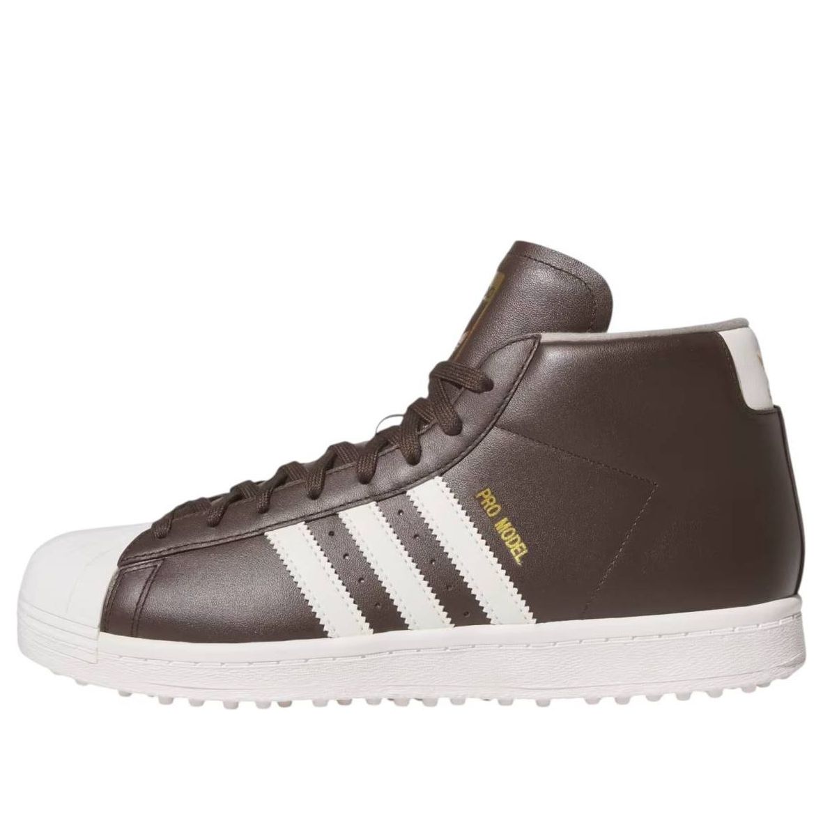 Кроссовки для гольфа Adidas Pro Model 'Dark Brown'
Кроссовки для гольфа Adidas Pro Model 'Dark Brown'