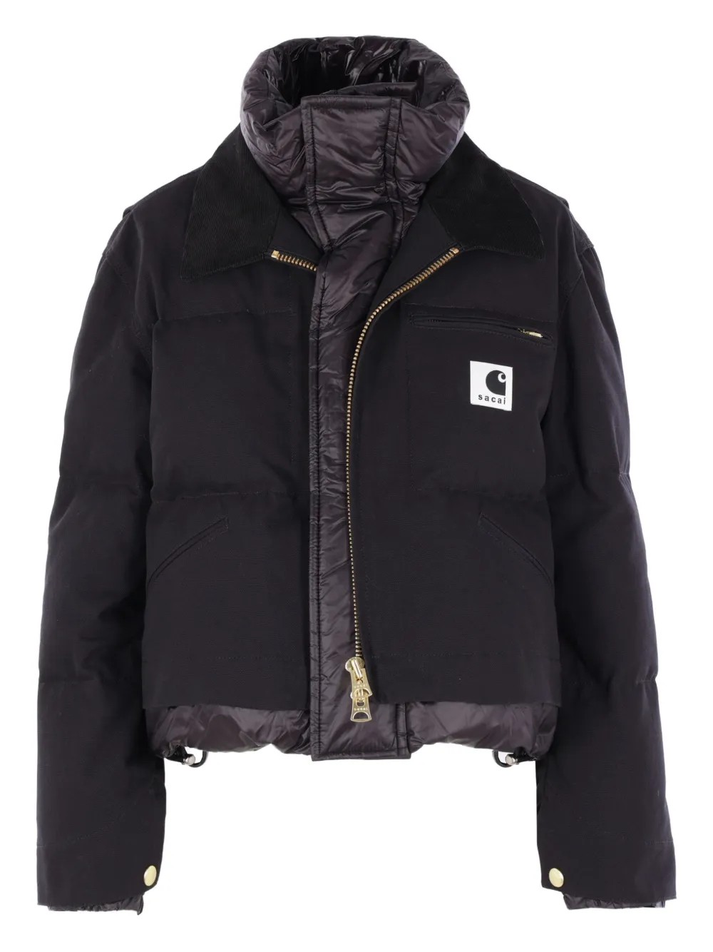 Куртка с логотипом и воротником из вельвета X Carhartt Wip Sacai, черный
Куртка с логотипом и воротником из вельвета X Carhartt Wip Sacai, черный