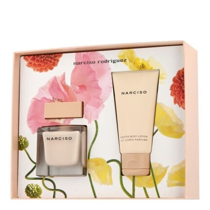 Narciso Rodriguez Powder 2 Pcs. Gift-Set 50ml Narisco Eau De Parfum Spray - 50ml Body Lotion
Narciso Rodriguez Powder 2 Pcs. Gift-Set 50ml Narisco Eau De Parfum Spray - 50ml Body Lotion