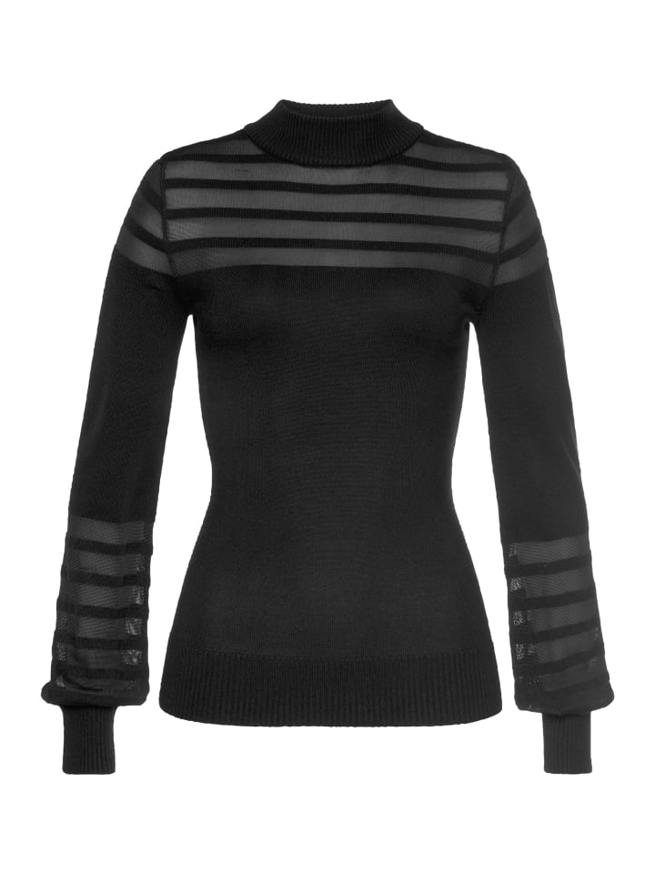 Melrose Черный свитер со стоячим воротником
Melrose Черный свитер со стоячим воротником